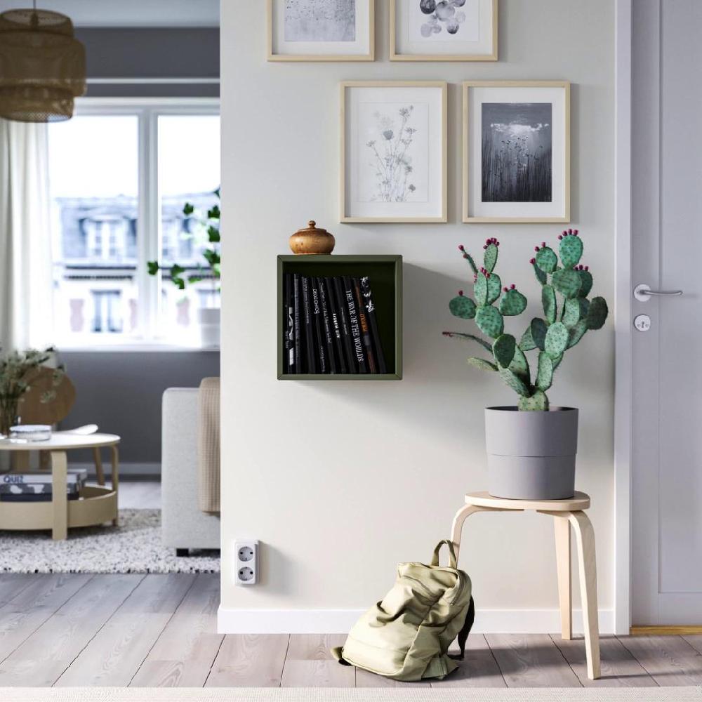 IKEA EKET Mueble de almacenaje en pared blanco 35x25x35 cm Venta caliente