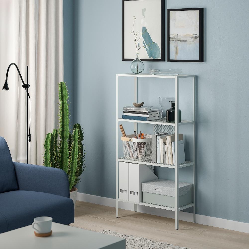 IKEA BAGGEBO Estantería metal/blanco 60x25x116 cm Gran oferta