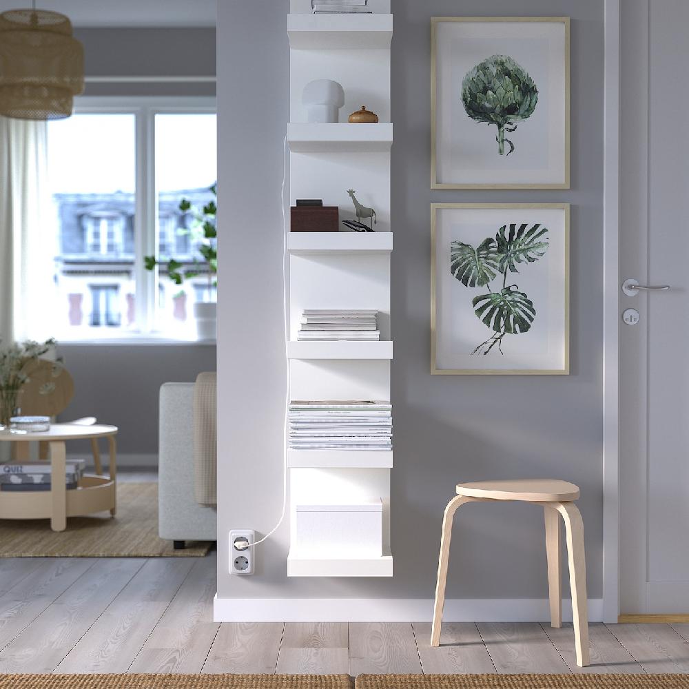 IKEA LACK Estantería de pared blanco 30x190 cm Rebajas de fábrica