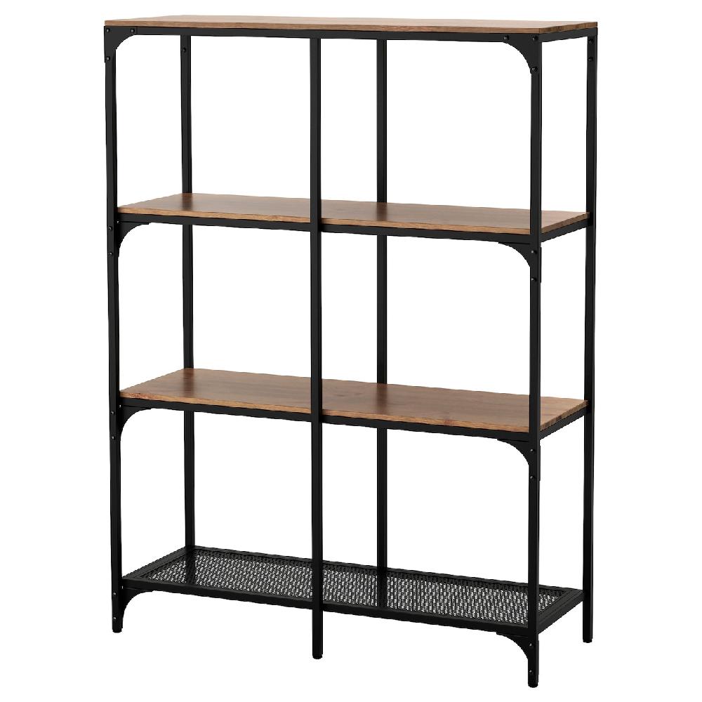 IKEA FJÄLLBO Estantería negro 100x136 cm