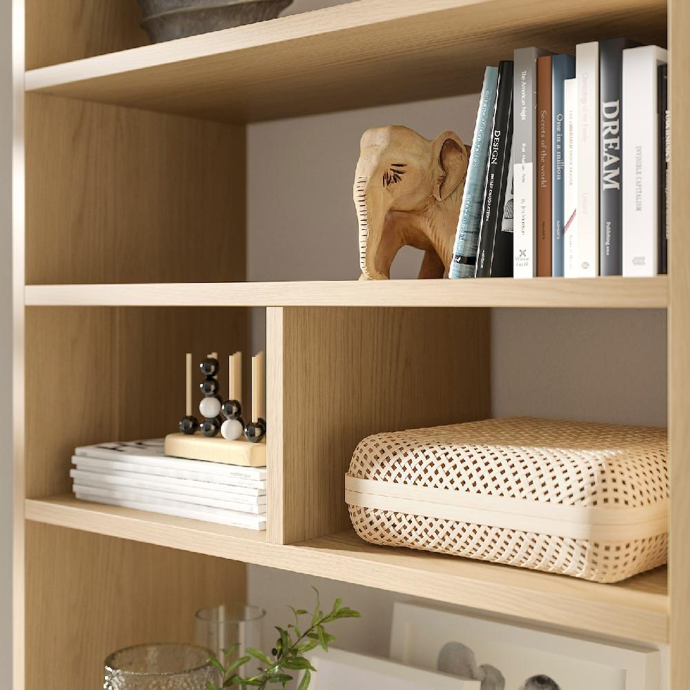 IKEA LÅDMAKARE Accesorio compartimentos efecto roble 76x34x24 cm COMPRAR AHORA