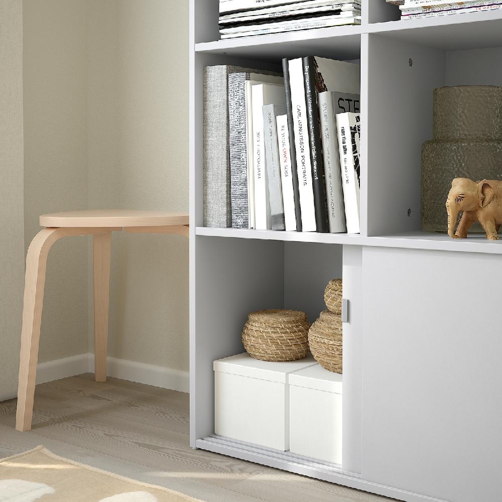 IKEA SPIKSMED Estantería gris claro 77x96x32 cm Último día