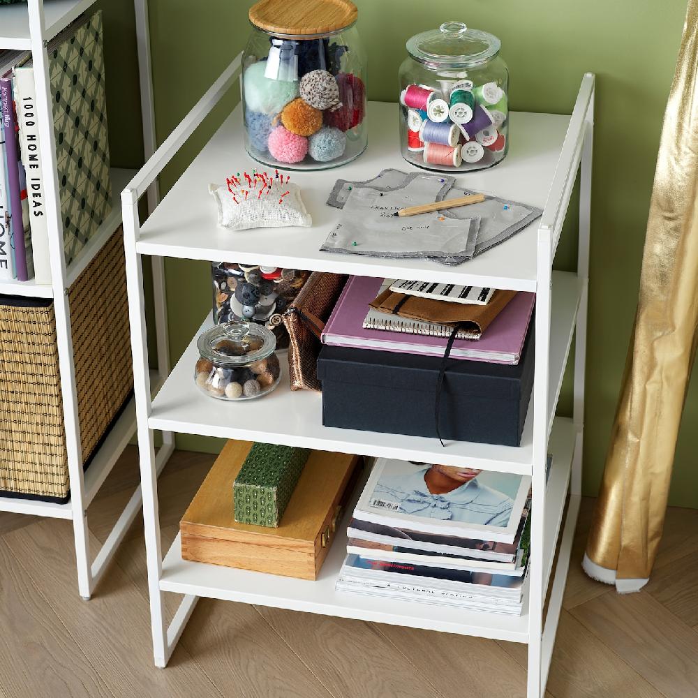 IKEA JONAXEL Estantería blanco 50x51x70 cm Precio de fábrica