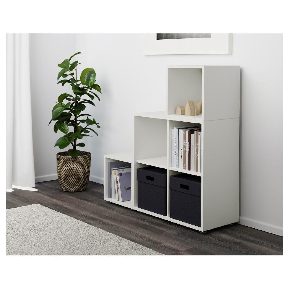 IKEA EKET Combinación de almacenaje con patas blanco 105x35x107 cm Promoción trimestral
