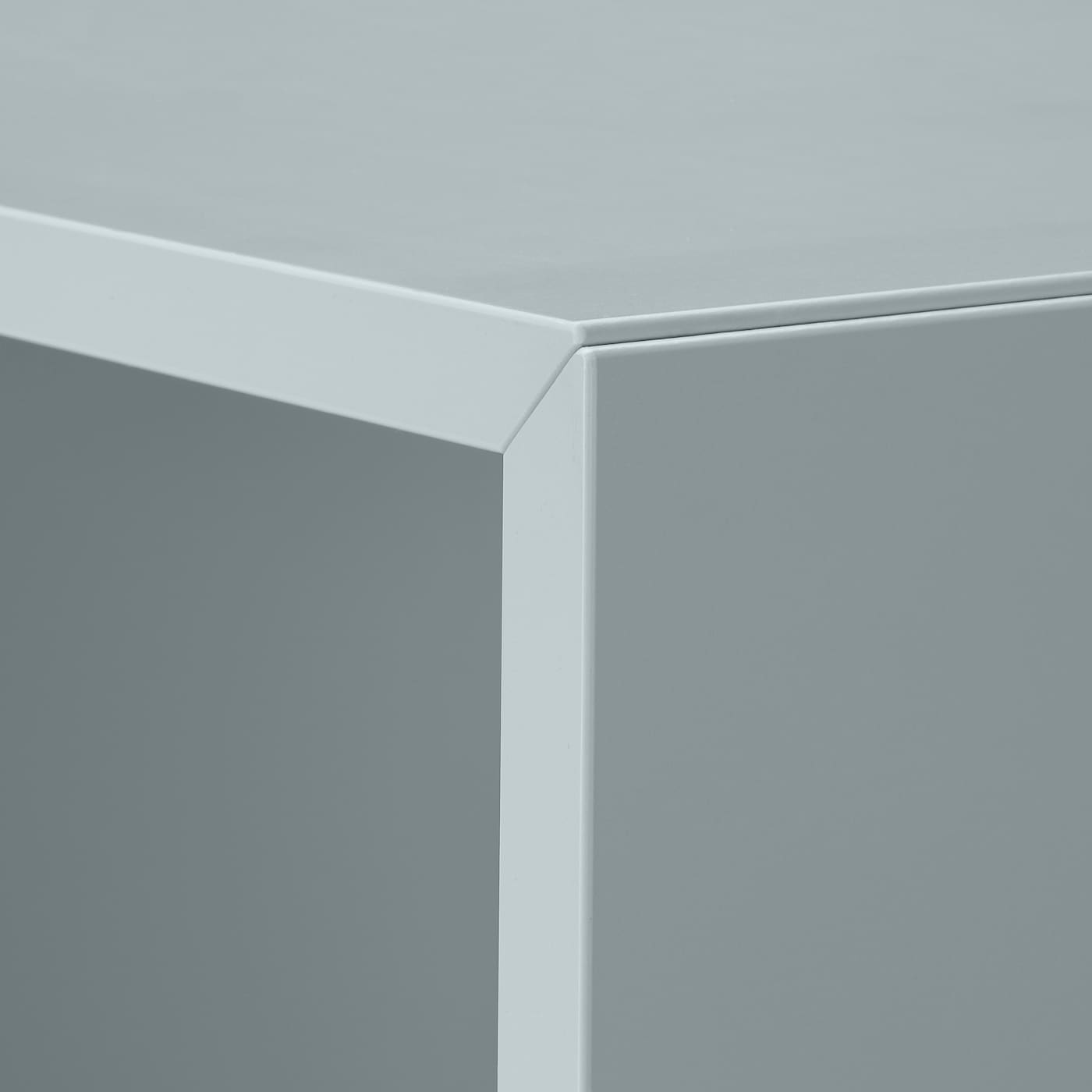 IKEA EKET Combinación de almacenaje en pared blanco/azul grisáceo claro Solo queda un día