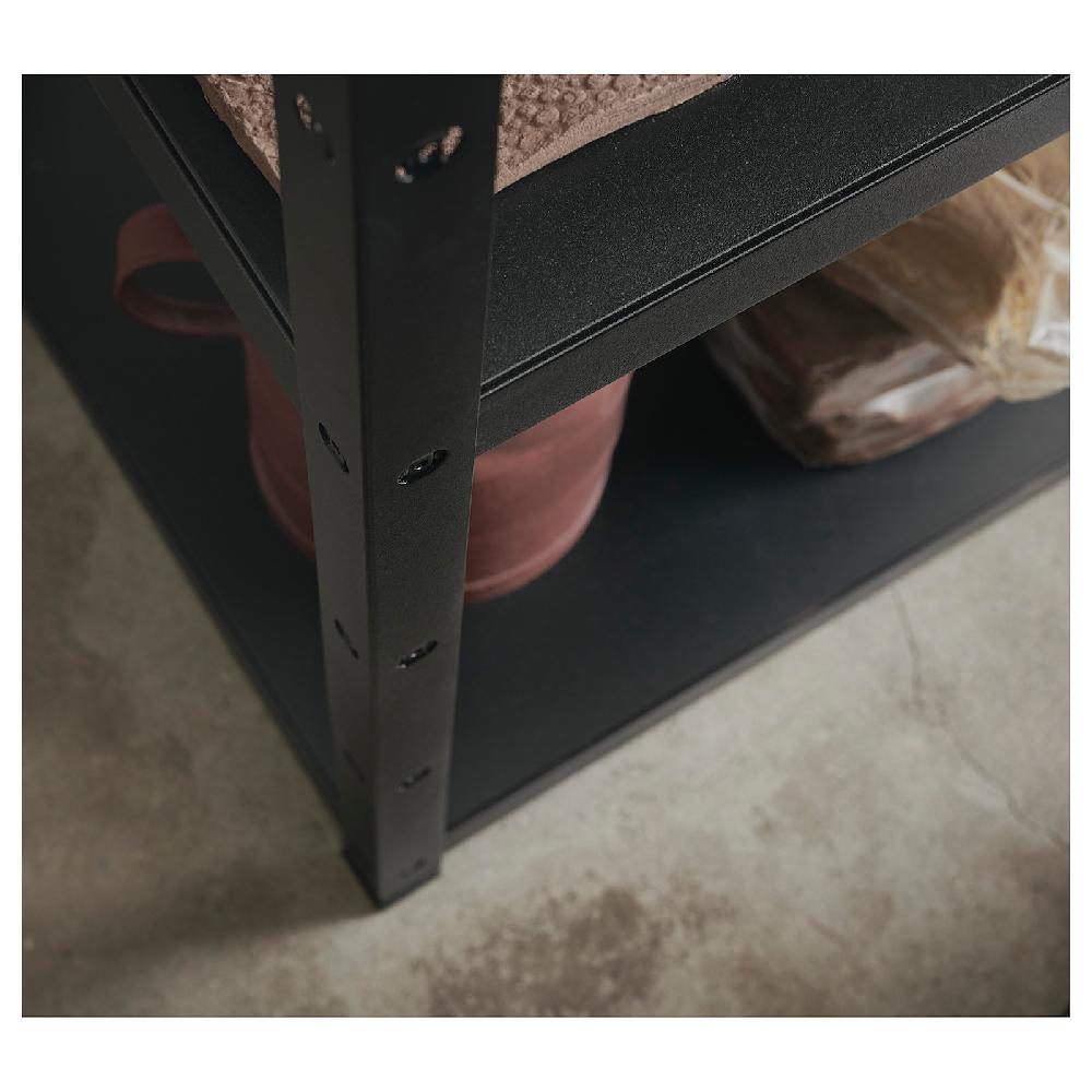 IKEA BROR Estantería negro 65x40x110 cm Grandes ahorros