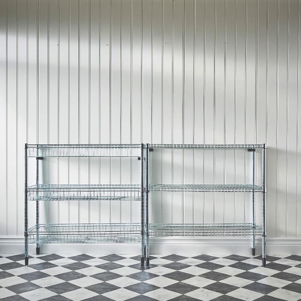 IKEA OMAR Estantería con 3 cestos galvanizado 92x36x94 cm Rebajas baratas