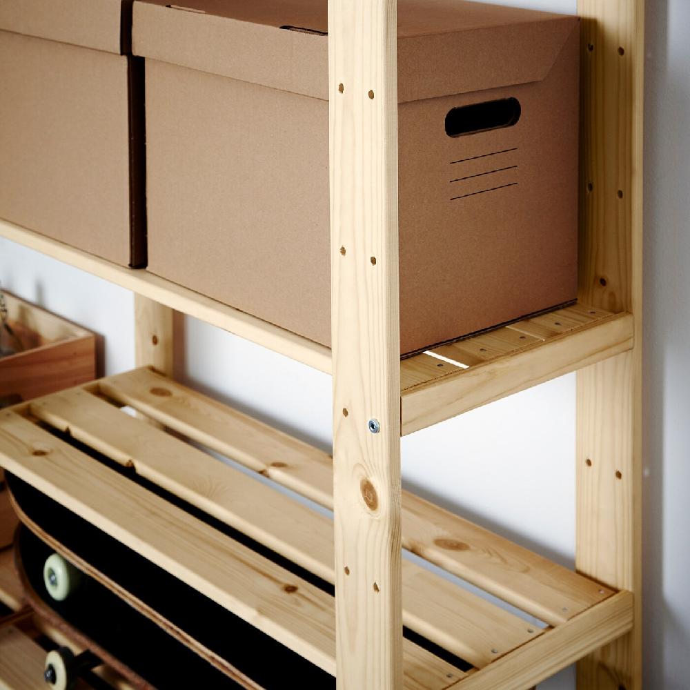 IKEA HEJNE 2 secciones con tapones/madera conífera 154x31x172 cm Descuento