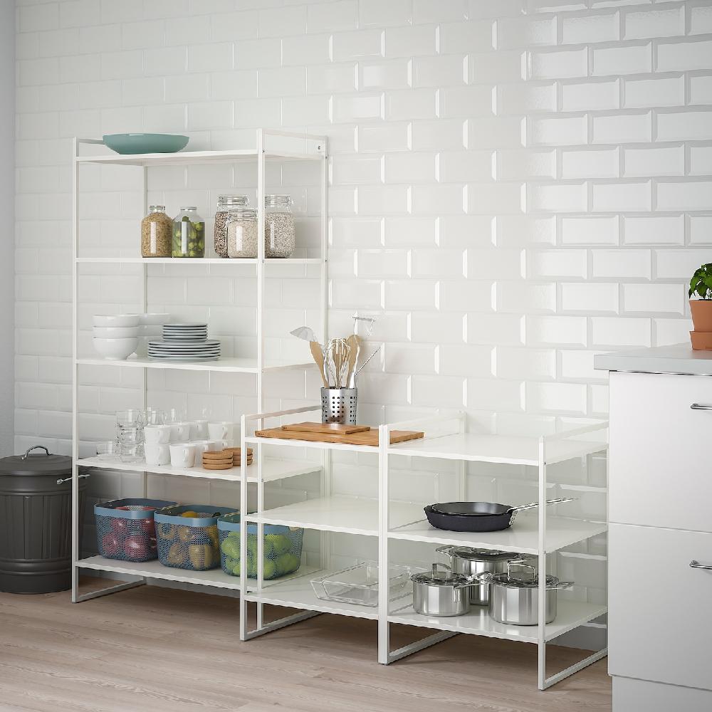 IKEA JONAXEL Combinación de almacenaje abierta blanco 182x51x160 cm Rebajas top