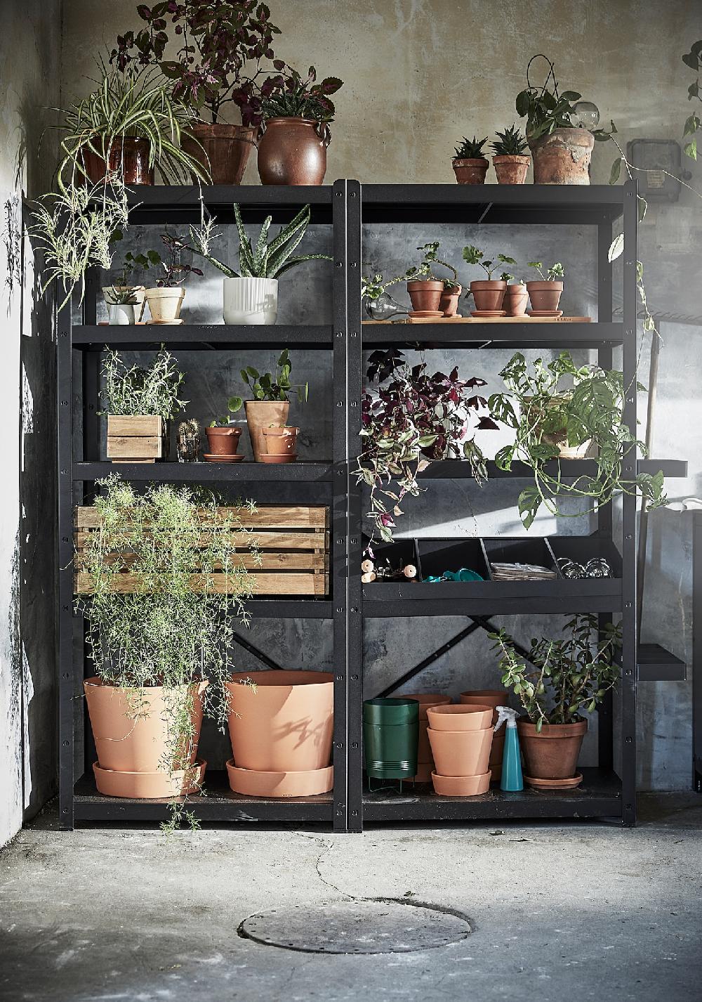 IKEA BROR Estantería negro 85x40x190 cm Envío gratis