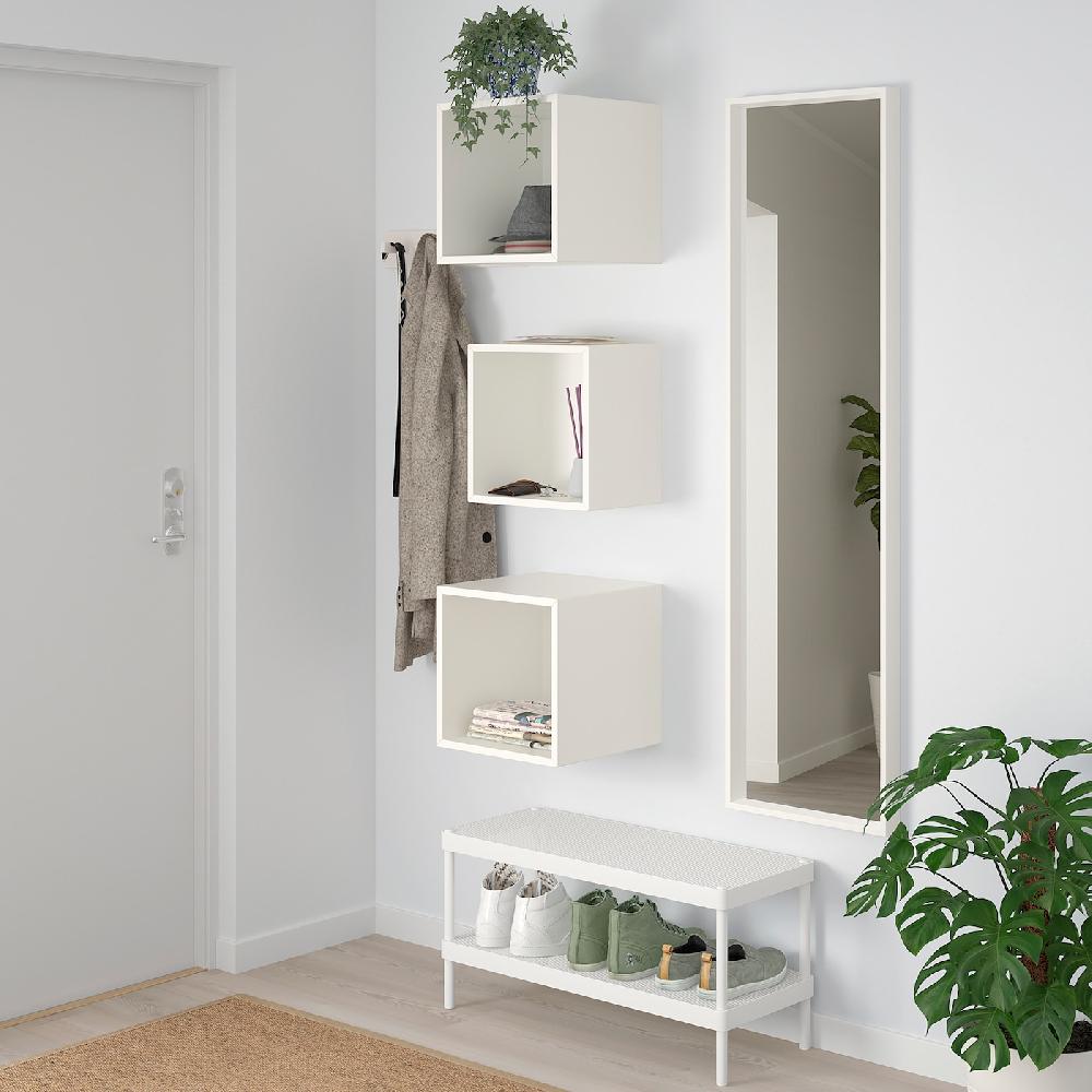 IKEA EKET Mueble de almacenaje con riel blanco 105x35x70 cm Solo hoy