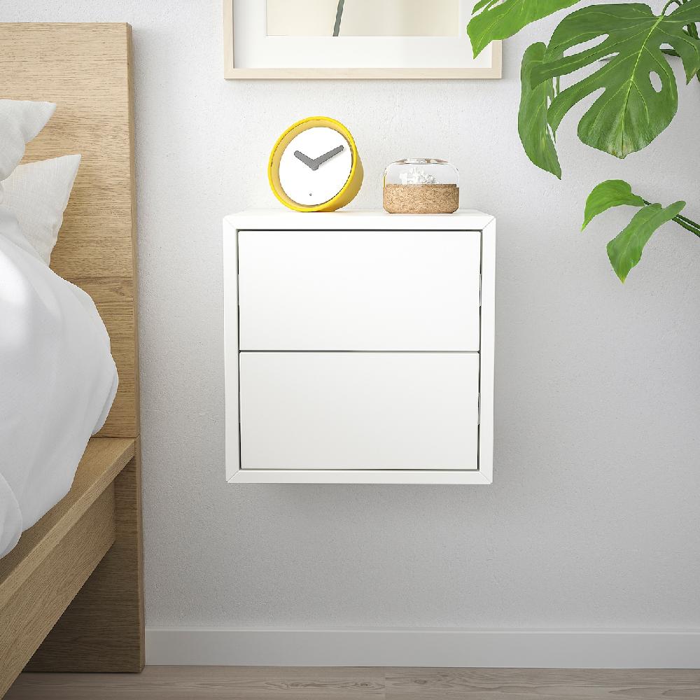 IKEA EKET Mueble almacenaje pared 2 cajones blanco 35x35x35 cm Solo queda un día