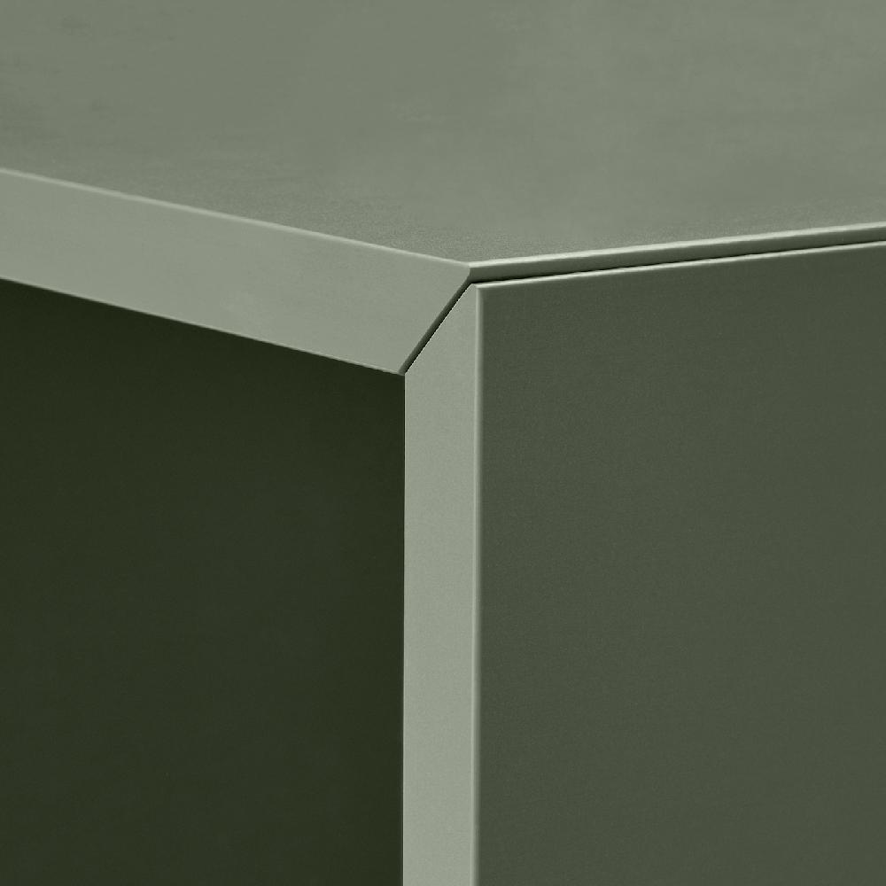 IKEA EKET Mueble de almacenaje con riel multicolor/gris oscuro 175x35x210 cm Envío internacional gratuito