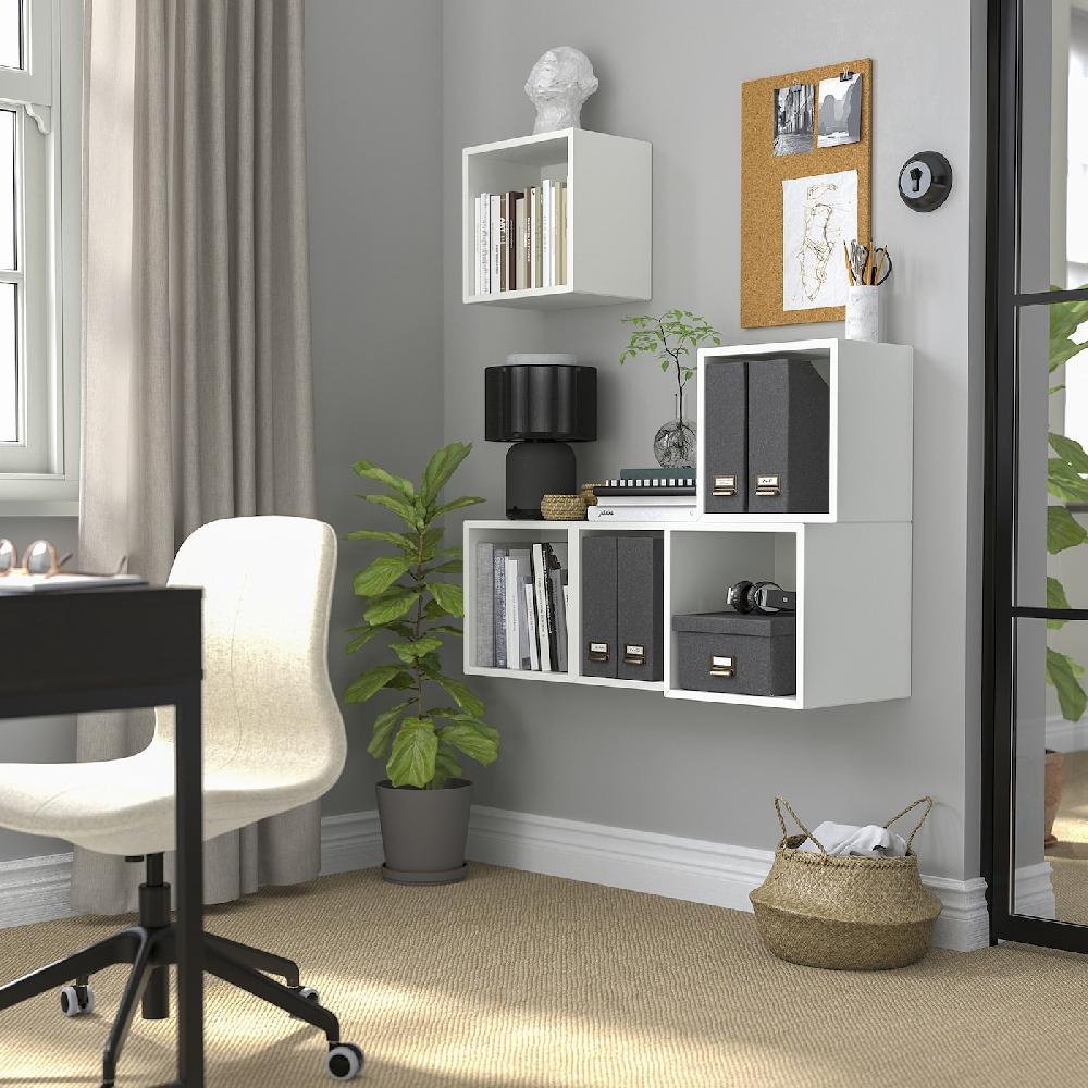IKEA EKET Mueble de almacenaje con riel blanco 105x35x120 cm Limitado a 3 días