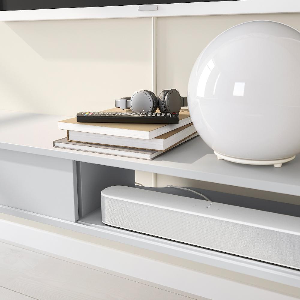 IKEA SPIKSMED Estante dispositivos multimedia gris claro 117x32 cm Última moda