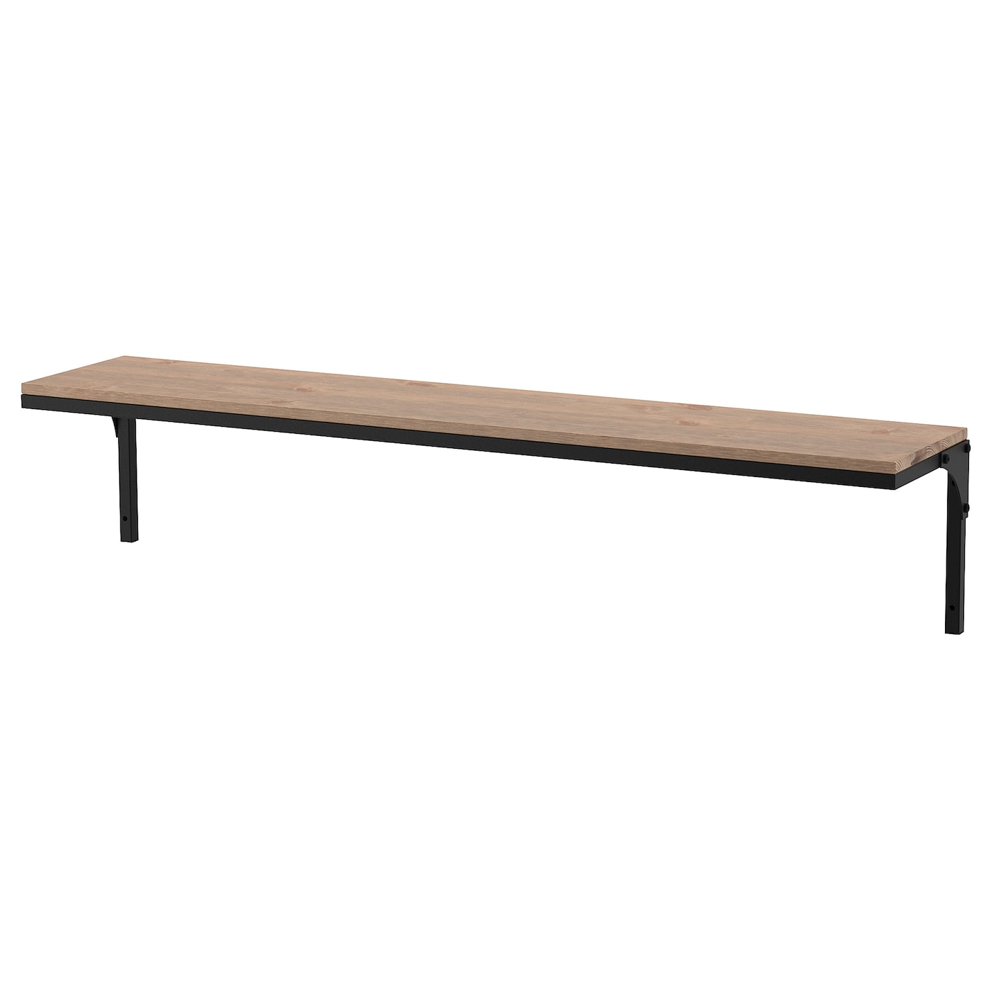 IKEA FJÄLLBO Estante negro 101x20 cm