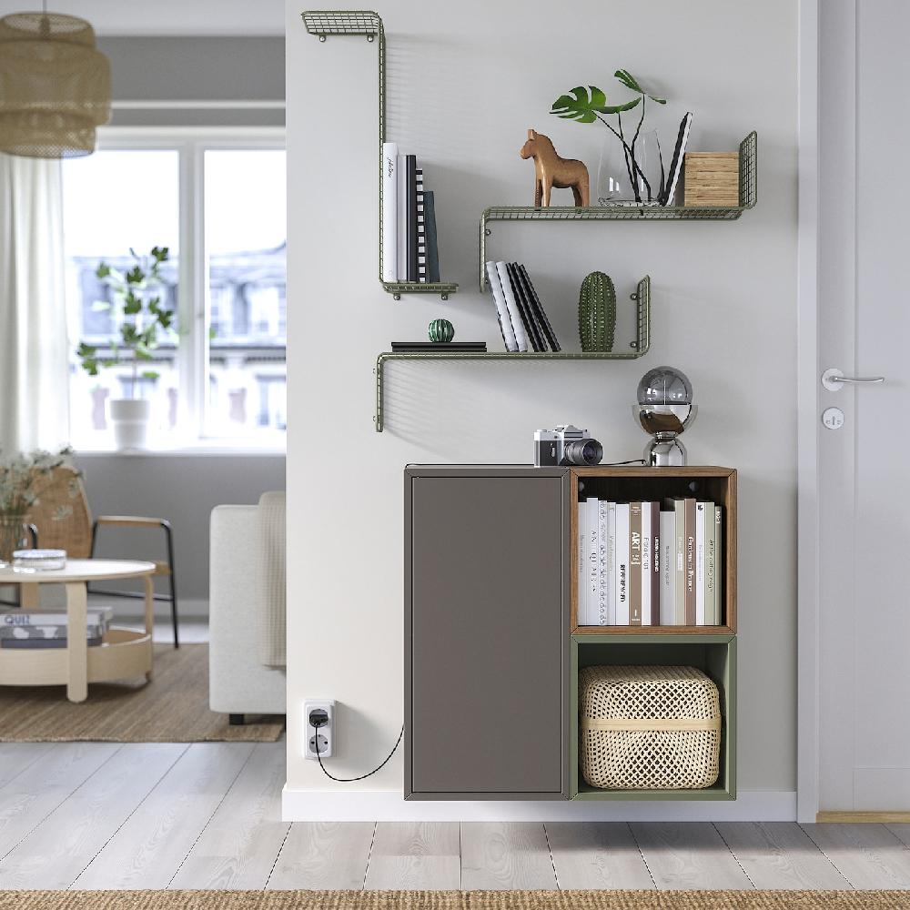 IKEA SVENSHULT Estante verde grisáceo 60x20 cm Precio ultrabajo