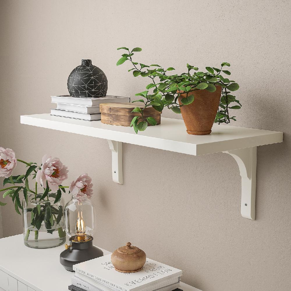 IKEA BERGSHULT / RAMSHULT Estante blanco 80x30 cm En línea