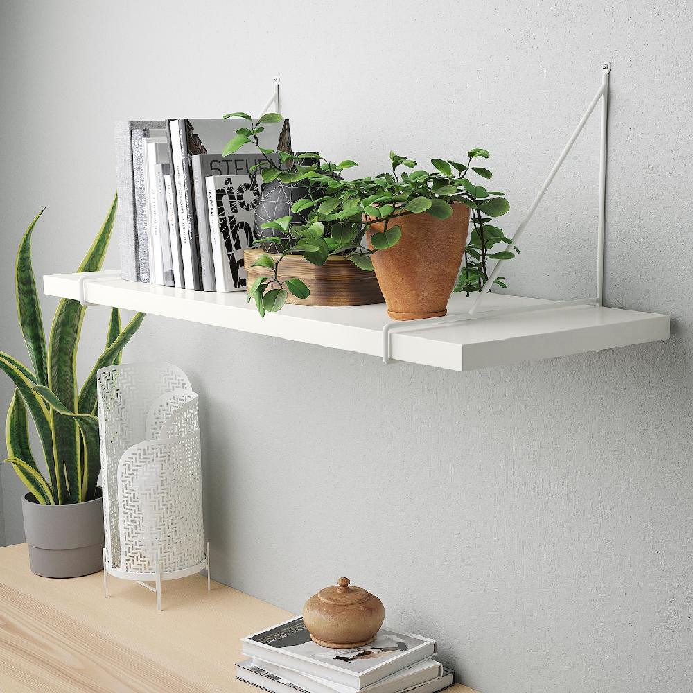 IKEA BERGSHULT / PERSHULT Estante blanco/blanco 80x30 cm Rebajas