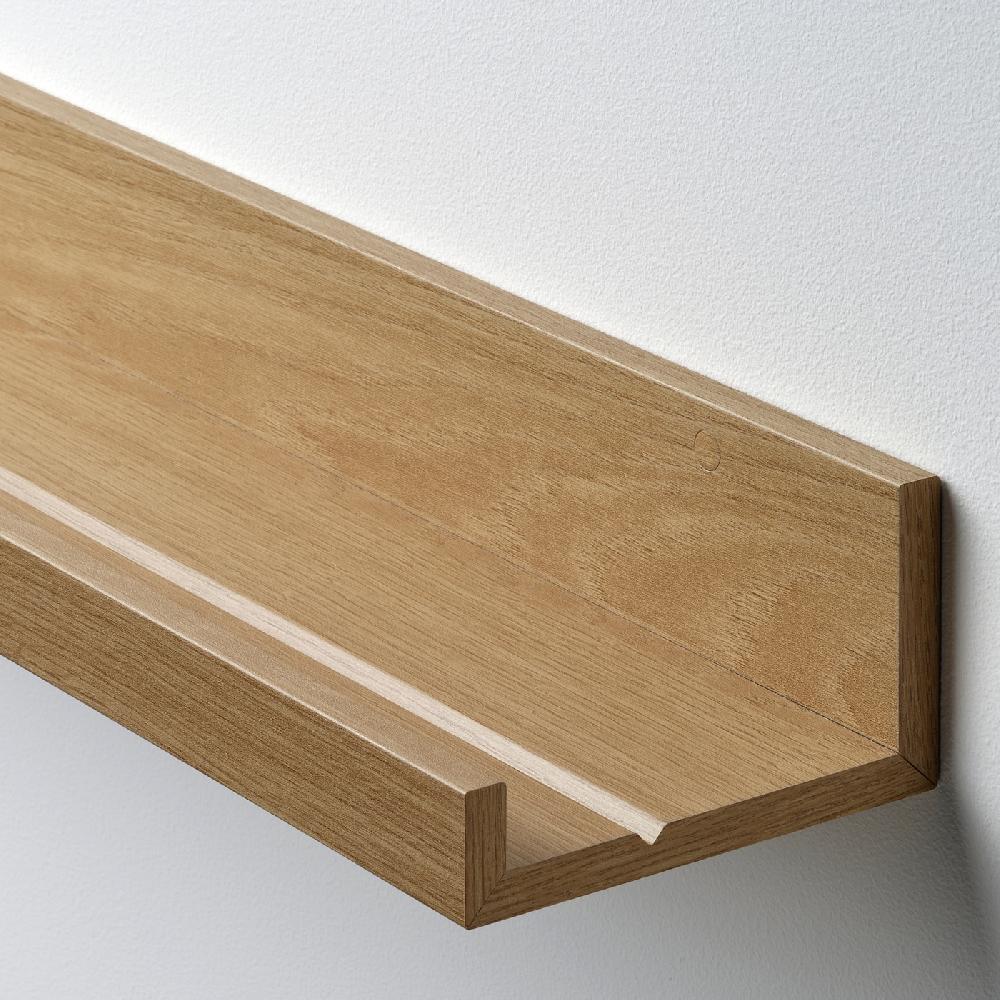 IKEA MOSSLANDA Estante para cuadros efecto roble 115 cm Gran oferta