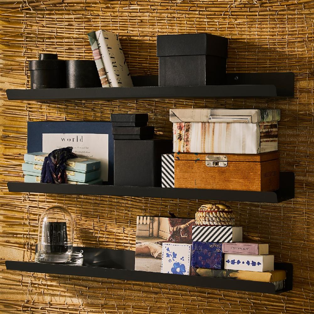 IKEA MALMBÄCK Estante exposición gris oscuro 60 cm Los más vendidos