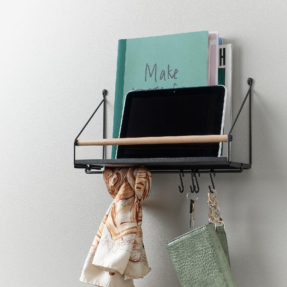 IKEA ÅKERBRUK Organizador pared con ganchos 42x12x26 cm Descuento