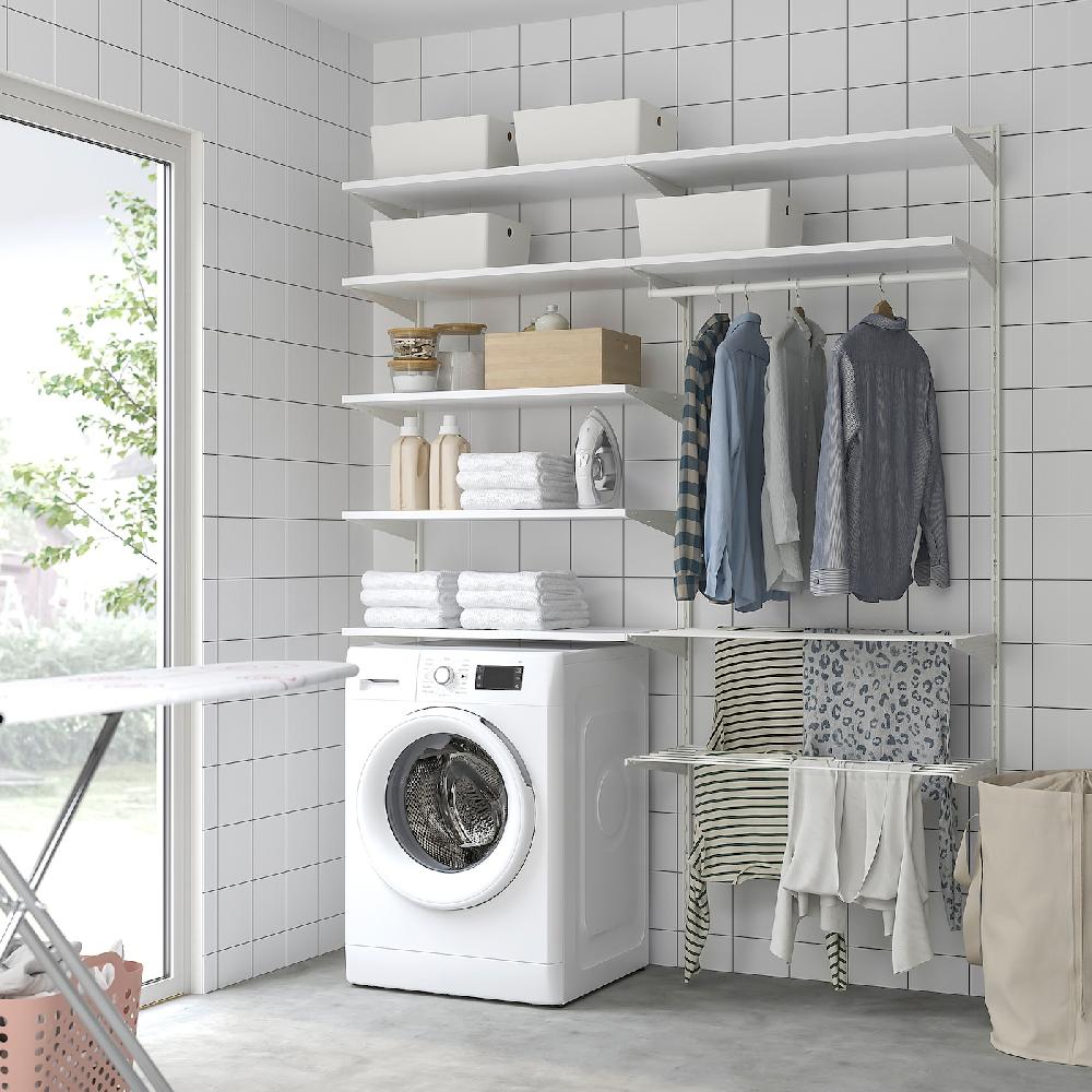 IKEA BOAXEL Combinación para la colada blanco 165x40x201 cm Solo hoy