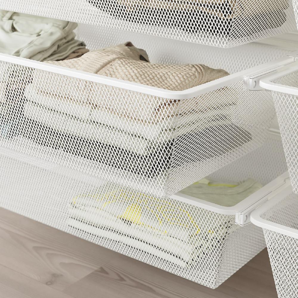 IKEA BOAXEL Combinación armario blanco 187x40x201 cm Promoción trimestral