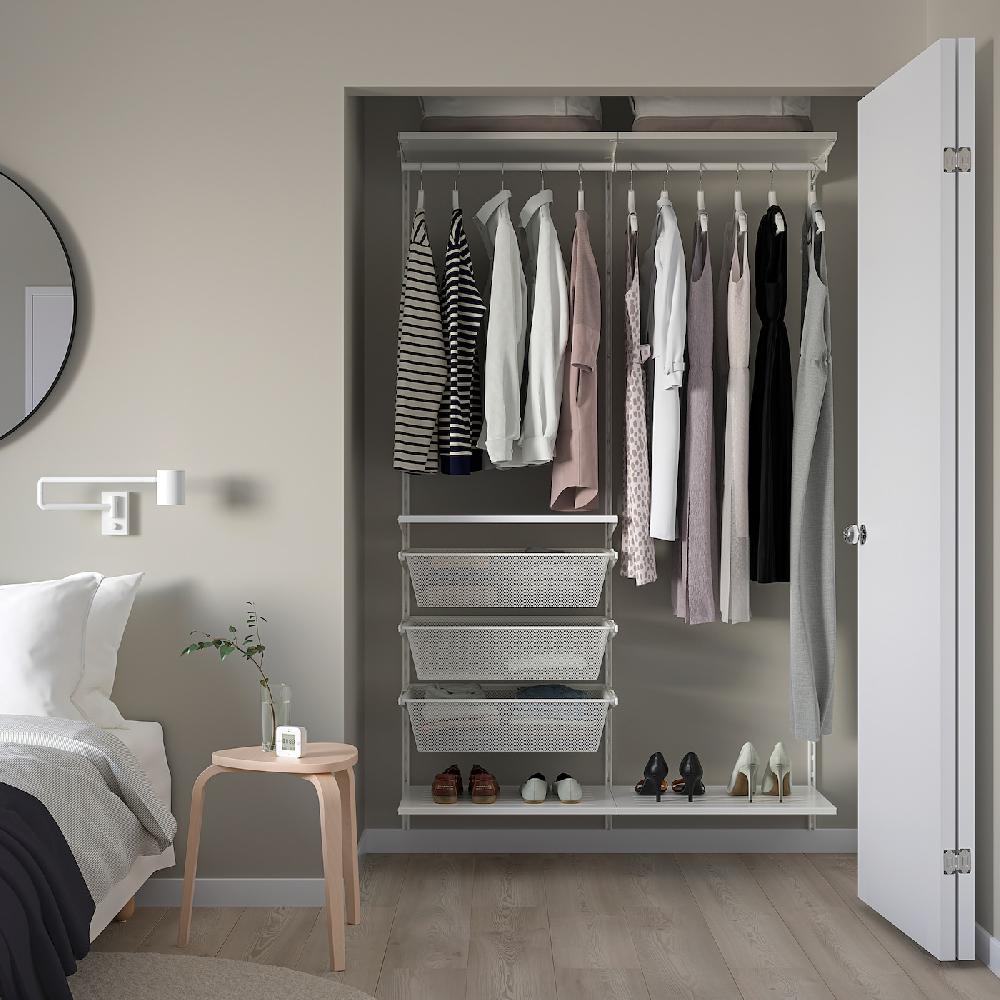 IKEA BOAXEL Combinación armario blanco 125x40x201 cm Superdescuento