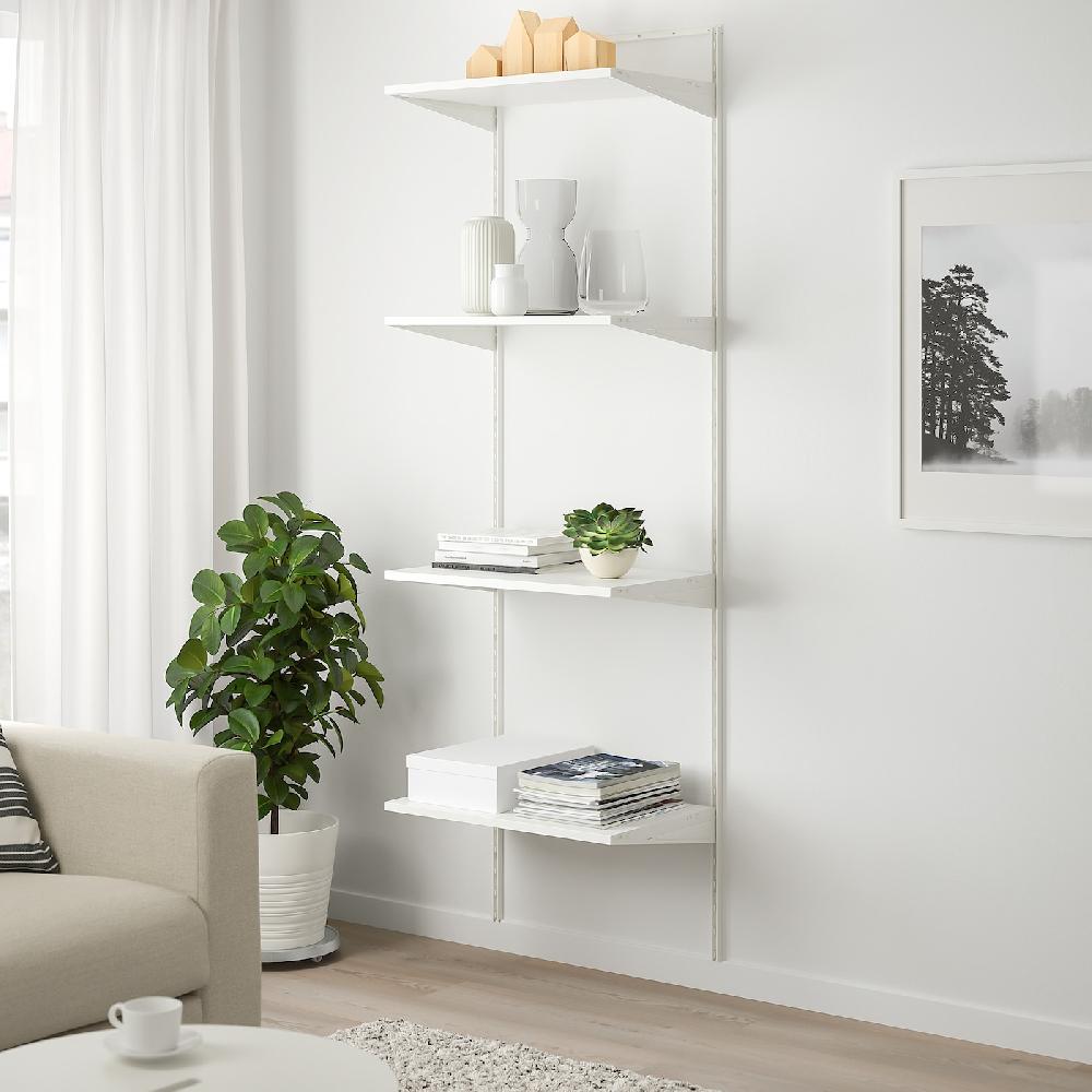 IKEA BOAXEL Estantería blanco 62x40x201 cm Tienda de fábrica