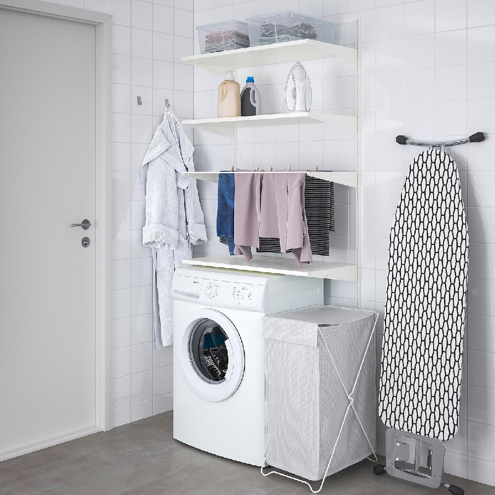 IKEA BOAXEL Combinación para la colada blanco 82x40x201 cm Precios de Black Friday