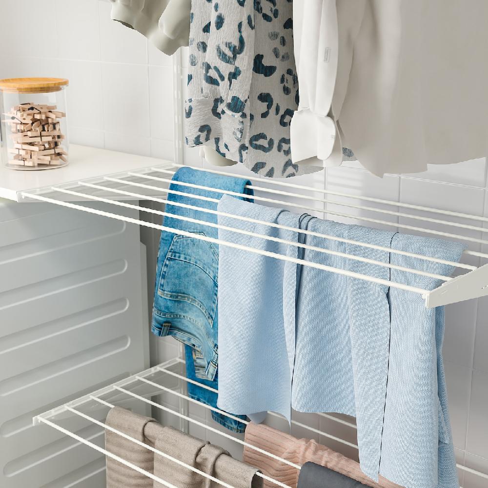 IKEA BOAXEL Tendedero blanco 60x40 cm En oferta