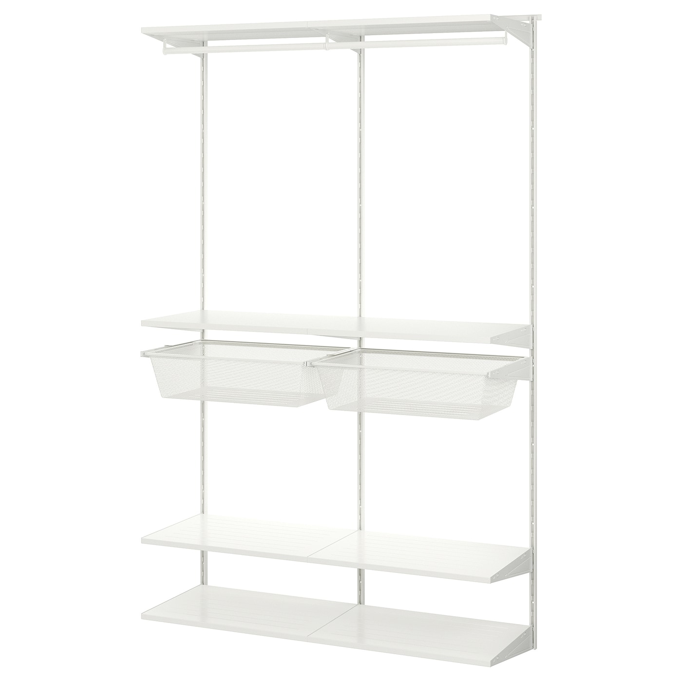 IKEA BOAXEL Combinación armario blanco 125x40x201 cm