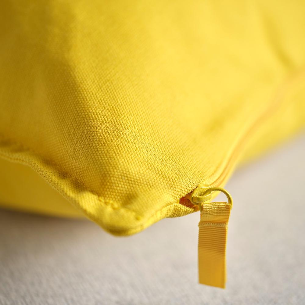 IKEA GURLI Funda de cojín amarillo 50x50 cm Rebajas