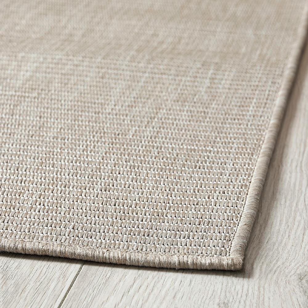 IKEA LUFTFARTYG Alfombra para interior y exterior beige/raya 200x300 cm Venta caliente
