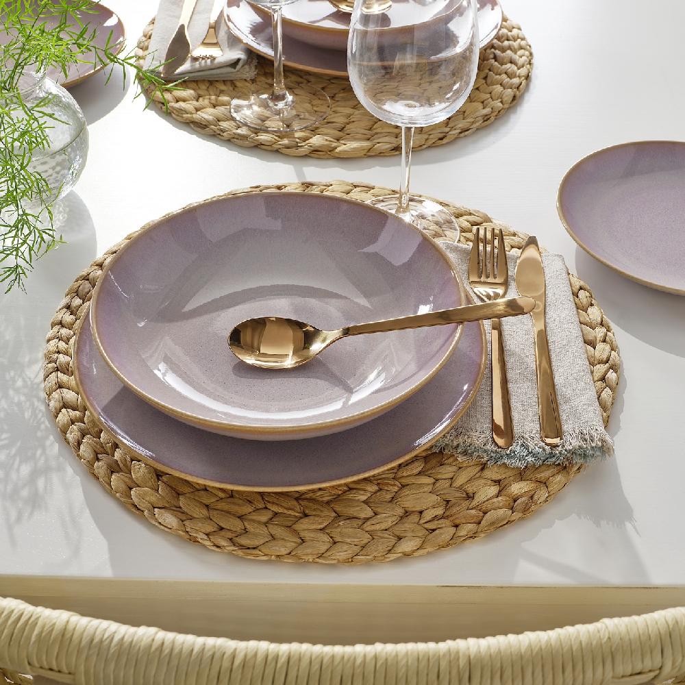 IKEA FÄRGKLAR Vajilla 18 piezas rosa claro Gran oferta