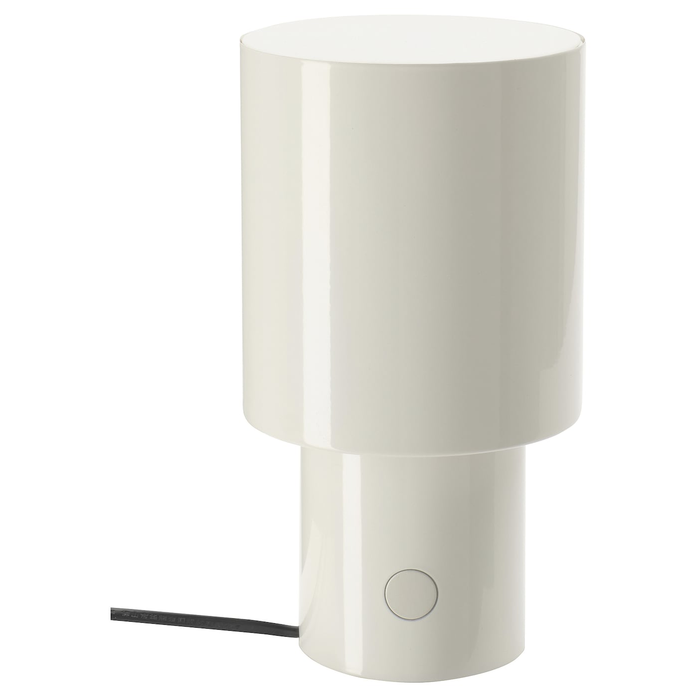 IKEA SPETSBOJ Lámpara de mesa regulación intensidad luminosa/blanco 22 cm