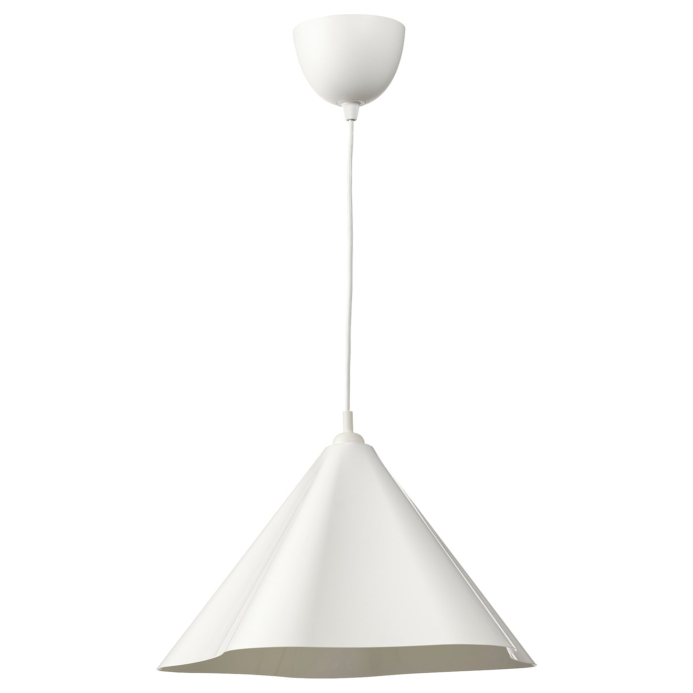 IKEA ZEBRASÄV Lámpara de techo blanco/plástico 46 cm