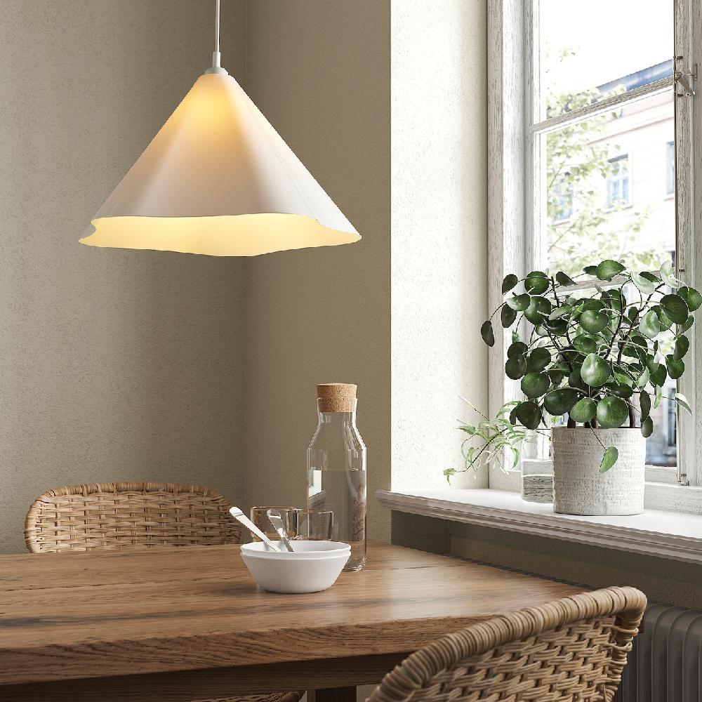 IKEA ZEBRASÄV Lámpara de techo blanco/plástico 46 cm Tienda