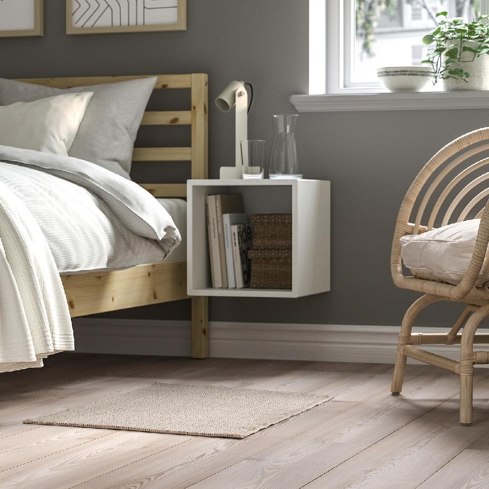 IKEA TIPHEDE Alfombra natural/negro 50x80 cm Oferta especial