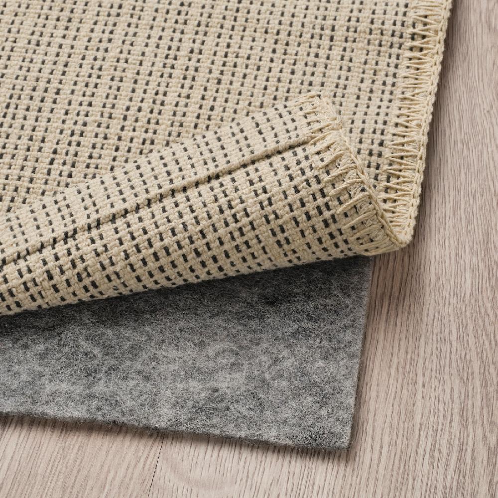 IKEA TIPHEDE Alfombra natural/negro 50x80 cm Oferta especial
