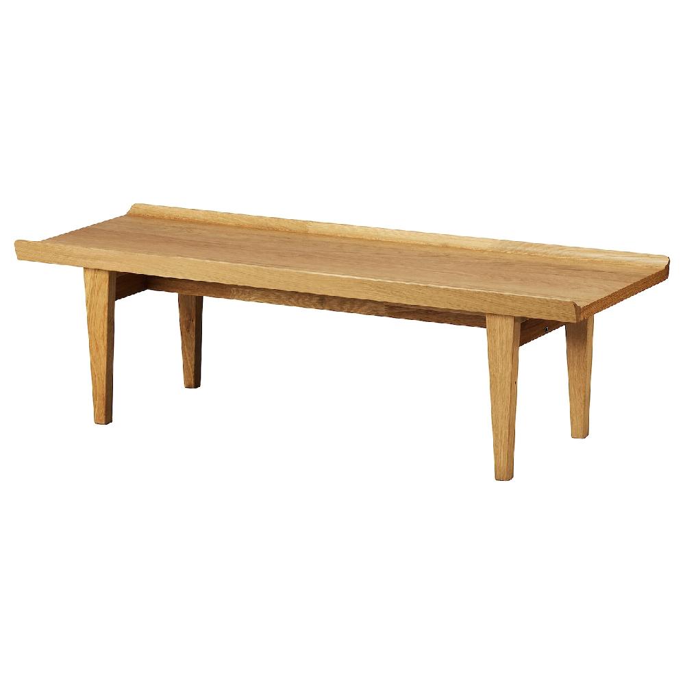 IKEA GUTTANE Mesa de centro roble 116x39 cm
