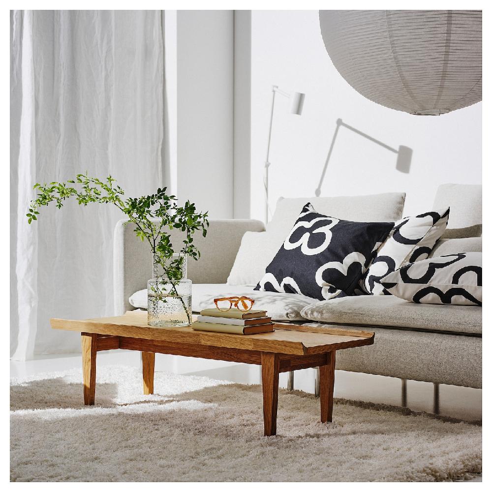 IKEA GUTTANE Mesa de centro roble 116x39 cm Últimos 3 días