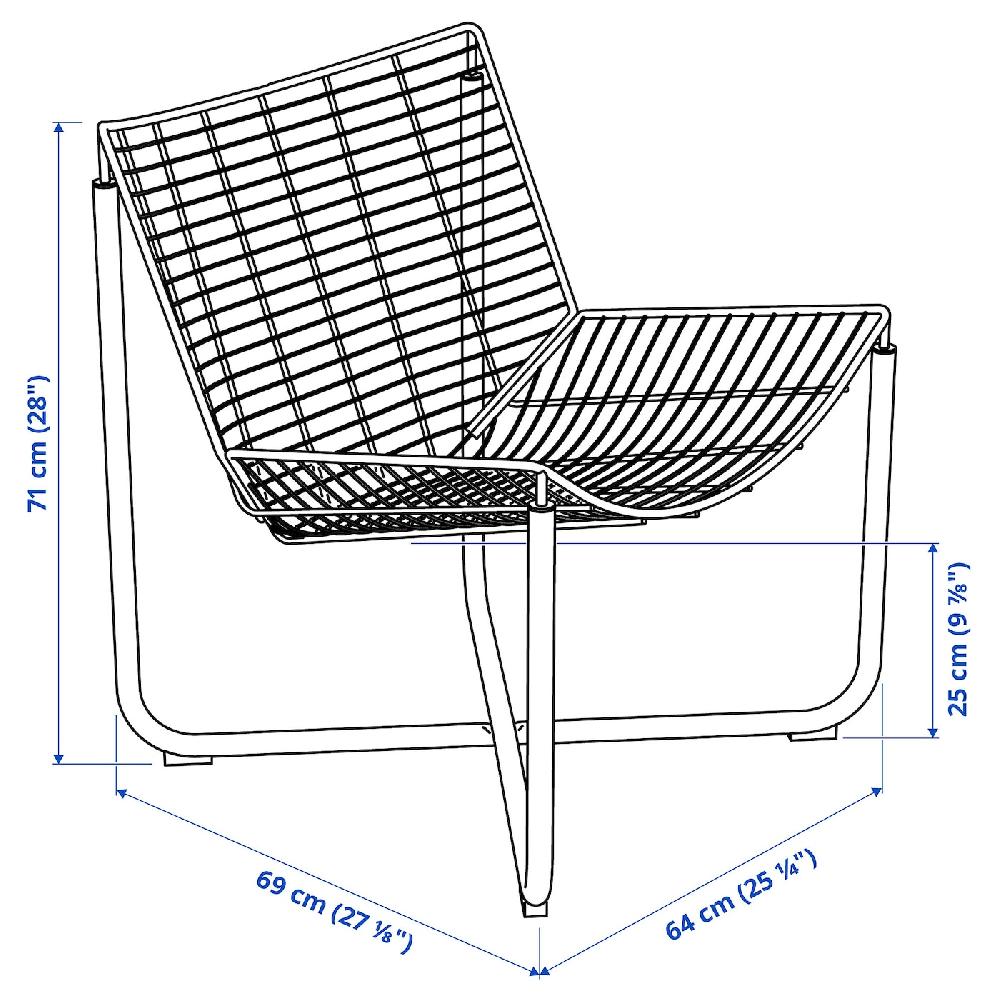 IKEA SKÅLBODA Sillón naranja ÚLTIMAS EDICIONES