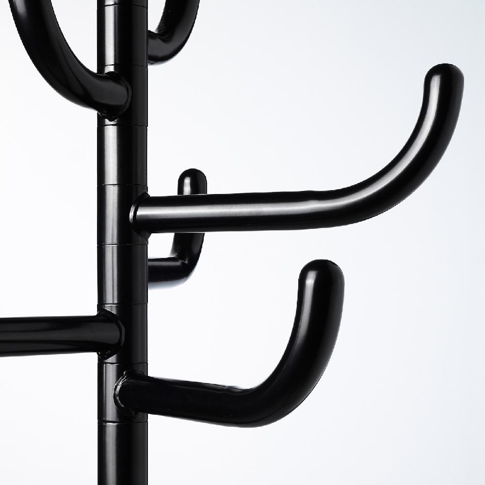 IKEA BONDSKÄRET Perchero negro 175 cm Grandes descuentos