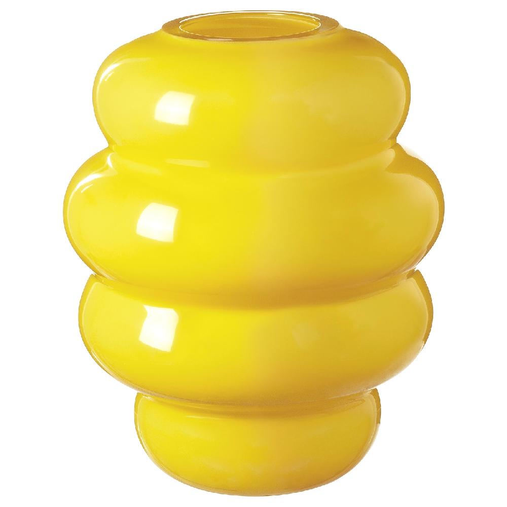 IKEA KÄLLARHALS Florero / jarrón amarillo 22 cm
