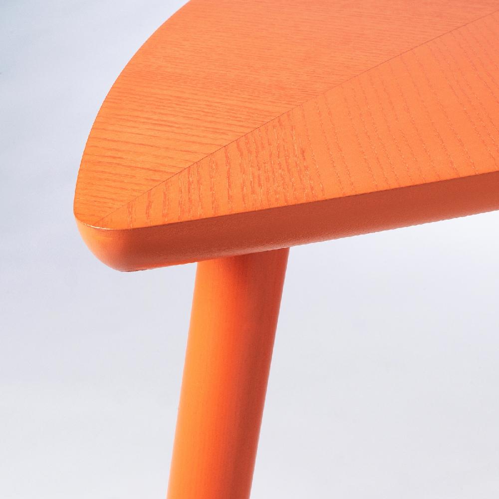 IKEA LÖVBACKEN Mesa auxiliar naranja 77x39 cm En oferta