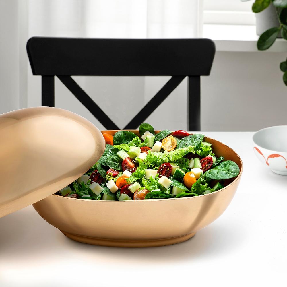 IKEA GOKVÄLLÅ Cuenco para servir con tapa 32x19x20 cm Ofertas de temporada