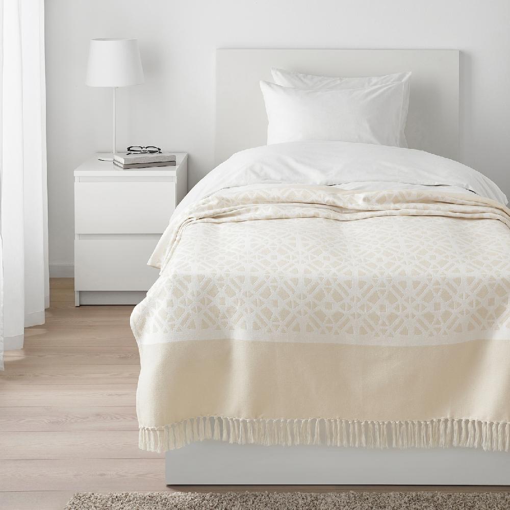 IKEA GOKVÄLLÅ Manta hueso 130x170 cm Precio ultrabajo