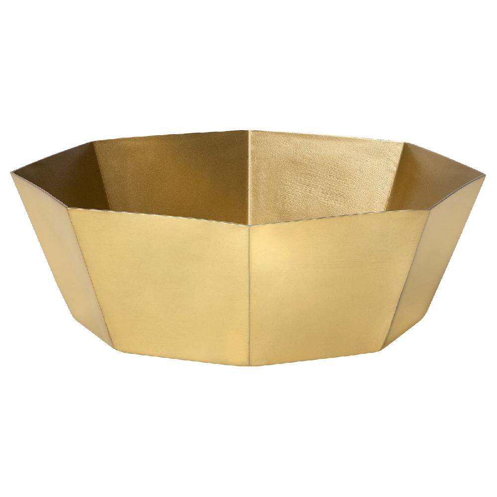 IKEA GOKVÄLLÅ Fuente dorado 26x26x9 cm